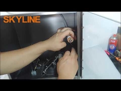 45度自動燃焼性テスト