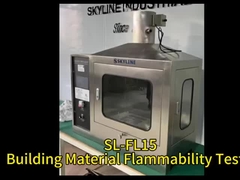 EN 11925-2 タッチスクリーン制御付きの建材の燃焼性試験器