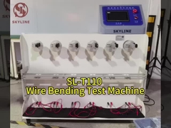 10 - 60/分 実験室試験装置 自動プラグワイヤの折りたたみ試験機