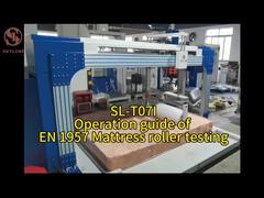 マットレス試験機 EN 1957 10 〜 20 回/分 試験速度 500mm ストローク