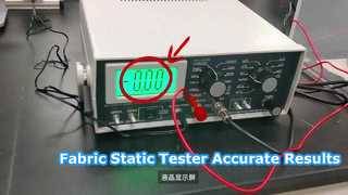 ファブリック静電気試験機 EN 1149 EN 1149-2 AATCC 76