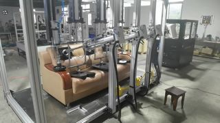 ソファ耐久性試験機