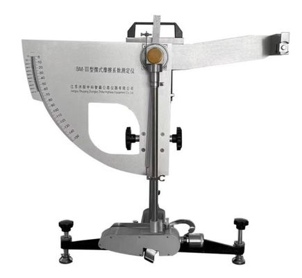 購入 EN 13036-4 Compliant Pendulum Slip Resistance Tester for Road and Airfield Surface Testing with Shore Hardness 55 ± 5 オンライン製造