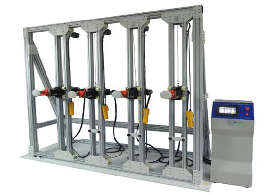 購入 ISO8124-4 PLC +タッチ画面Aluの物質的なテスト フレームが付いている横の推圧テスター オンライン製造