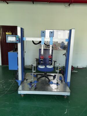 購入 BIFMA X5.1 Chair Armrest Testing Machine with PLC Control 650-780mm Armrest Height and 18 Months Warranty オンライン製造