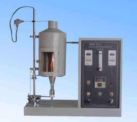 購入 木製のいかだの炎-自動点火、自動タイミングが付いている抑制木製の非常に熱いテスト装置 オンライン製造
