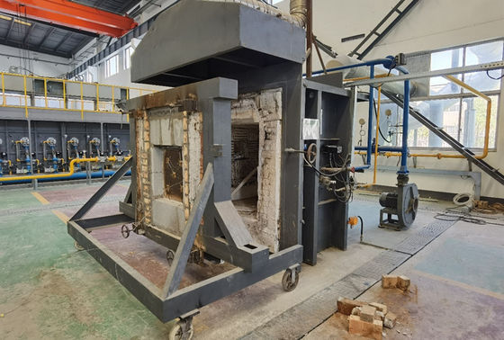 購入 スカイラインD1.5mの火の試験装置30-50KPaの縦の炉 オンライン製造