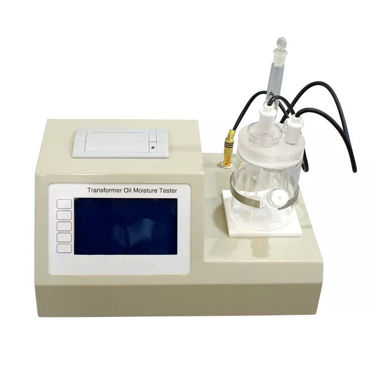 ASTM D1533 ASTM D6304自動オイルの湿気の検光子電量カールFischer Titrator