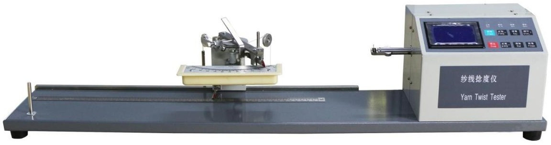 ASTM D1422/ISO 2061 向け糸の扭曲試験器 最大扭曲収縮 20mm 試験速度 800r/min
