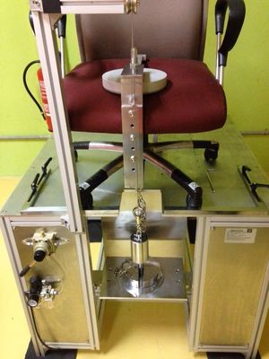 良い値段 BIFMA X5.1の家具の試験装置のオフィスの椅子の座席前方分離安定性試験の部屋 オンライン