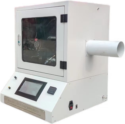 ISO 340 /AS1334.10 コンベヤーベルト 垂直燃焼試験室 20cm 長い開口管 10cm 径