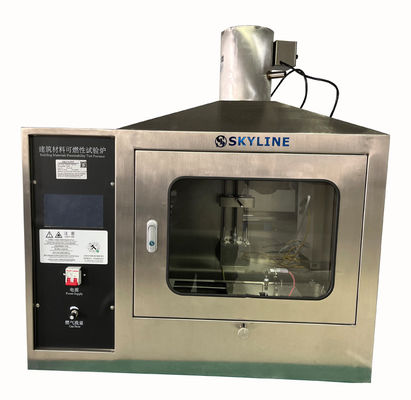 お買い得 建材の燃やす性試験装置 燃やす性試験 単一の炎源 オンライン