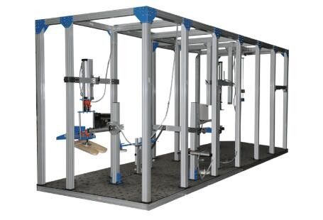 良い値段 BIFMA 5.1 150のLBの家具の試験装置のあと振れ止めの耐久性の試験機 オンライン