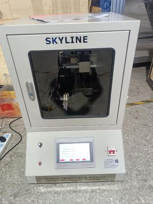 ISO 340 AS1334.10 コンベヤーベルト垂直燃焼試験器 10.5mm バンセン燃焼器と 0°~45° 調節可能な回転