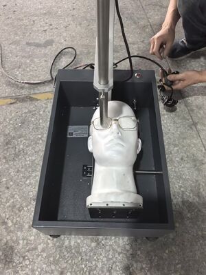 16mm鋼球1.27M高さおよびANSI Z87.1準拠のメガネレンズ衝撃試験機